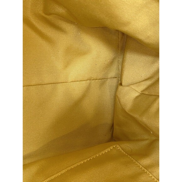 COACH MICKIE GRAIN LEATHER SHOULDER BAG SATCHEL YELLOW #F34040 Easter Ready - Picture 14 of 15